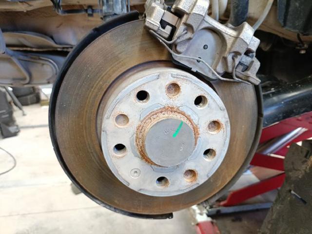 Disco de freno trasero 5Q0615601B VAG