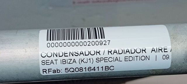 5Q0816411BC VAG Condensador aire acondicionado comprar Madrid