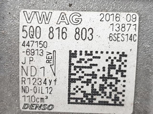 5Q0816803 Compresor de aire acondicionado  en stock Sabadell