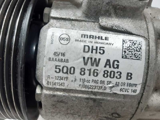 5Q0816803B VAG Compresor de aire acondicionado  comprar en Oviedo