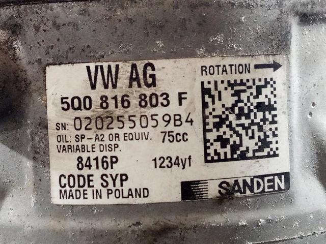 5Q0816803F VAG Compresor de aire acondicionado  comprar en Jaén