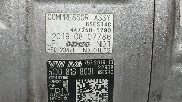 5Q0816803H Compresor de aire acondicionado  en stock Sabadell