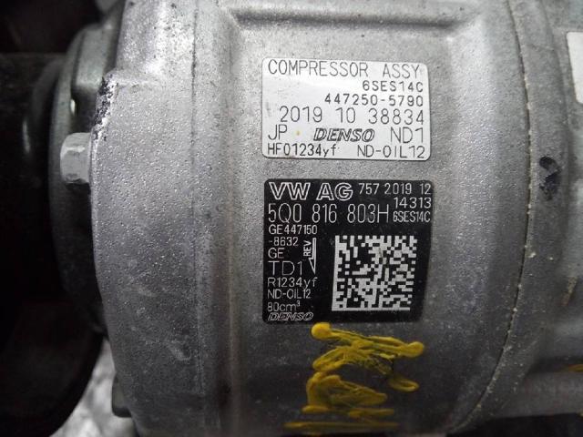 VAG 5Q0816803H Compresor de aire acondicionado comprar Barcelona