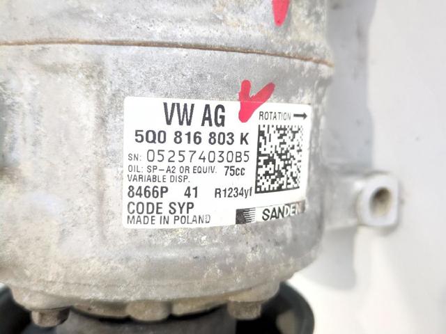 VAG 5Q0816803K Compresor de aire acondicionado  en stock Valencia