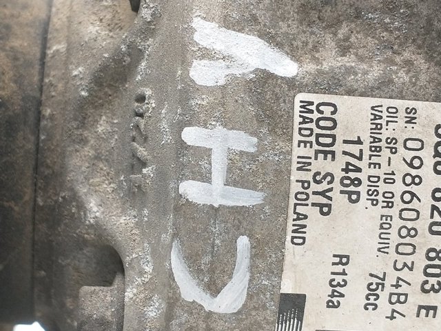 5Q0820803E Compresor de aire acondicionado  comprar en Pontevedra