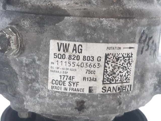 VAG 5Q0820803G Compresor de aire acondicionado  disponible España