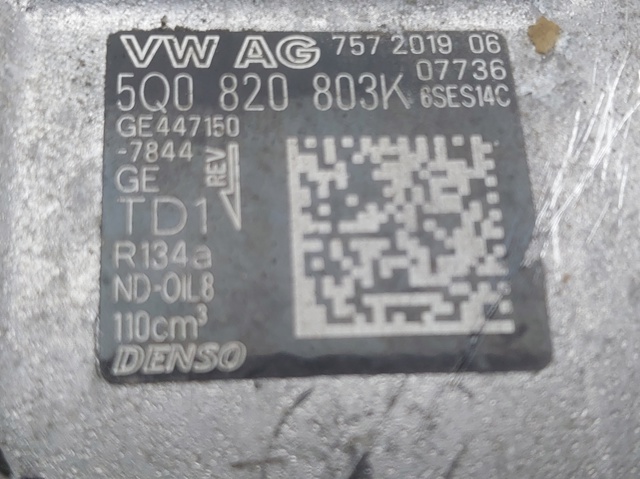 VAG 5Q0820803K Compresor de aire acondicionado  disponible Lugo