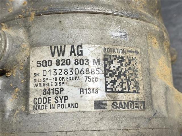5Q0820803M VAG Compresor de aire acondicionado  disponible Vigo