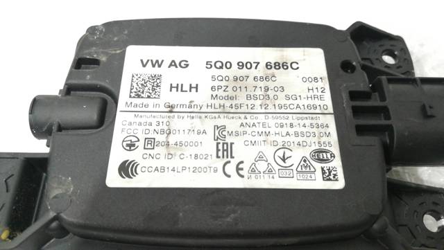 VAG 5Q0907686C Sensor de ángulo muerto trasero  disponible Lugo