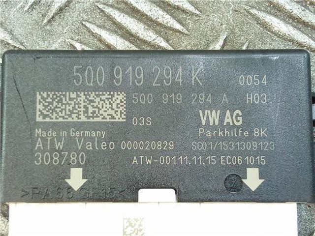 5Q0919294K VAG Módulo de control del asistente de aparcamiento  en stock Huelva