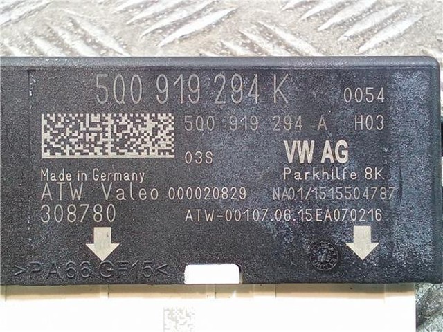 5Q0919294K Módulo de control del asistente de aparcamiento comprar Sevilla