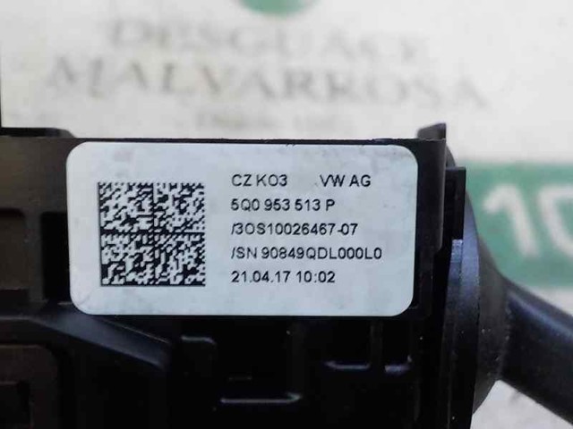 Conmutador en la columna de dirección completo Seat Leon 3 5F1