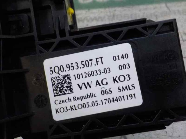 Conmutador en la columna de dirección completo Seat Leon 3 5F1