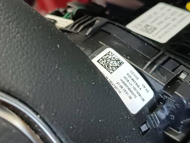 5Q0953549A VAG Anillo AIRBAG  en stock Gandía