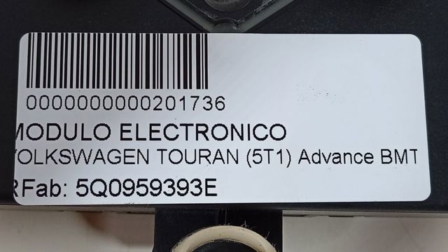 VAG 5Q0959393E Unidad de confort de la puerta delantera  en stock Terrassa