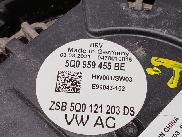 VAG 5Q0959455BE Difusor del radiador de refrigeración con motor y hélice  disponible Valladolid