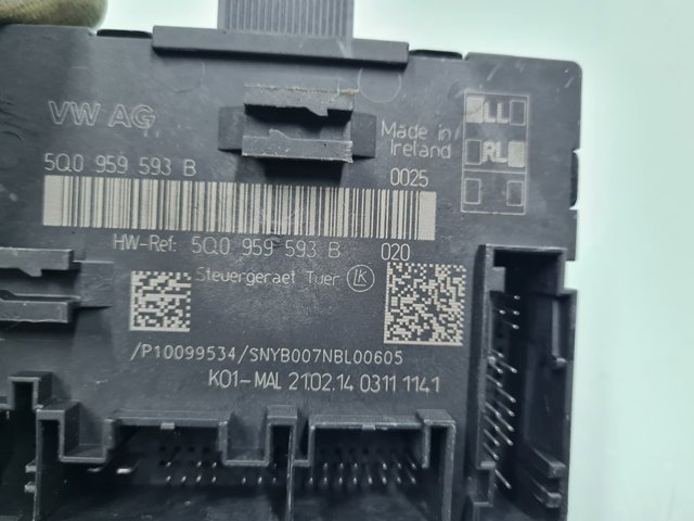 5Q0959593B VAG Unidad de confort de la puerta delantera  comprar en Lleida