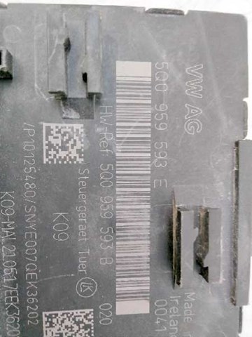 VAG 5Q0959593B Unidad de confort de la puerta delantera comprar Pamplona