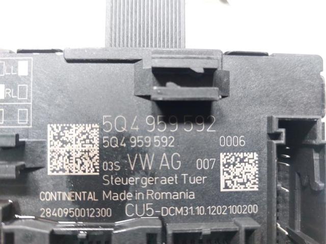 VAG 5Q4959592 Módulo de confort  en stock Terrassa