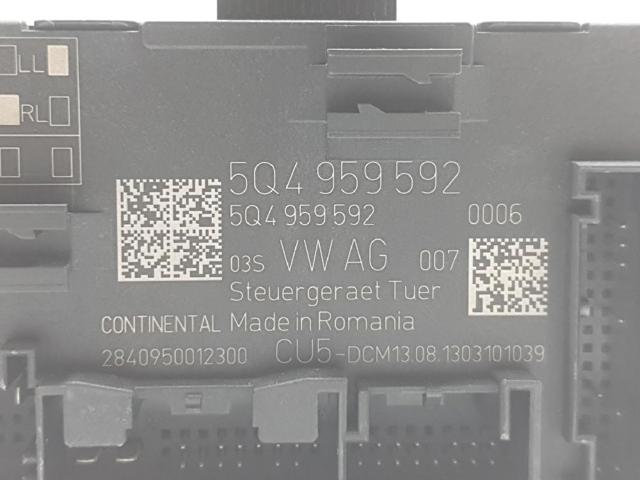 Unidad de confort Skoda Octavia III desde 65,34 €