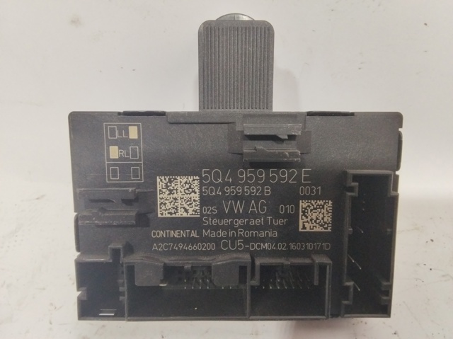 5Q4959592E Unidad de confort de la puerta delantera  comprar en Zaragoza