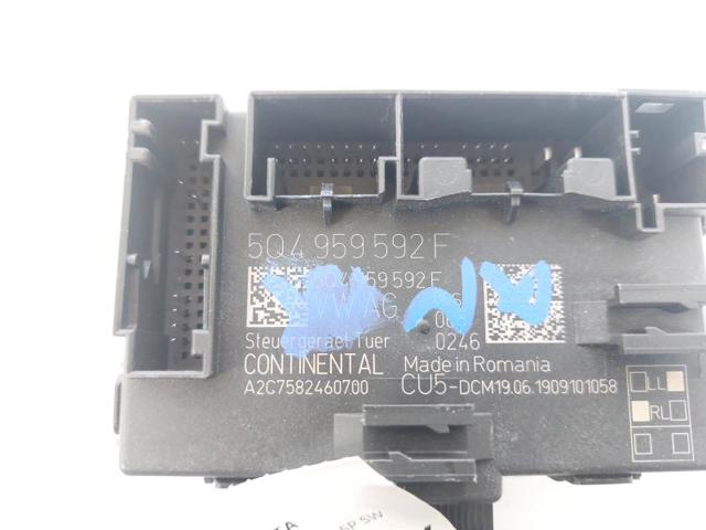 5Q4959592F VAG Unidad de confort de la puerta delantera  comprar en Lleida