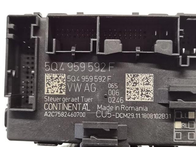 5Q4959592F VAG Unidad de confort de la puerta delantera  comprar en Lleida