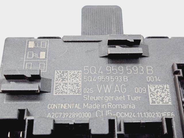 5Q4959593B VAG Unidad de confort de la puerta delantera  disponible Vigo