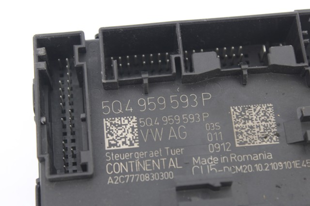 VAG 5Q4959593P Unidad de confort de la puerta delantera  en stock Salamanca