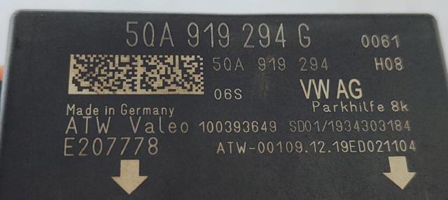 5QA919294G VAG Módulo de control del asistente de aparcamiento  comprar en Jaén