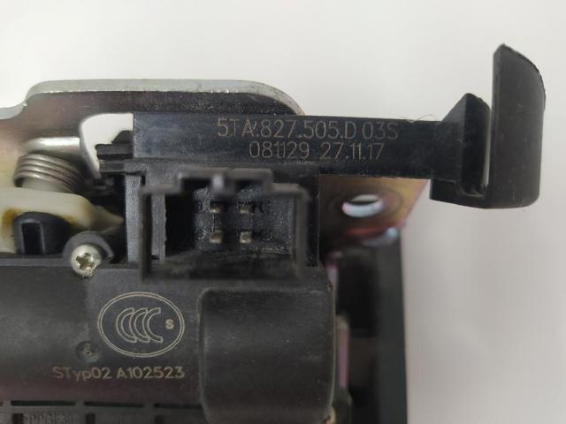 5TA827505D VAG Cerradura de tapa de maletero  disponible Ourense