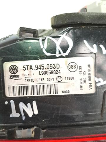 VAG 5TA945093D Piloto trasero interior izquierdo  comprar en Ponferrada