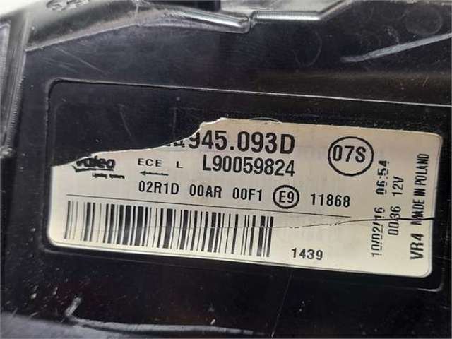 5TA945093D Piloto trasero interior izquierdo  comprar en Reus