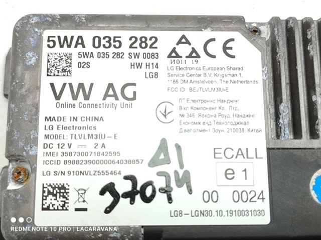 VAG 5WA035282 comprar Tarragona