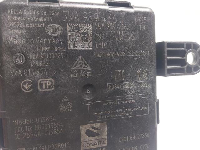 5WA959436J VAG Módulo de control del inmovilizador  disponible Ourense