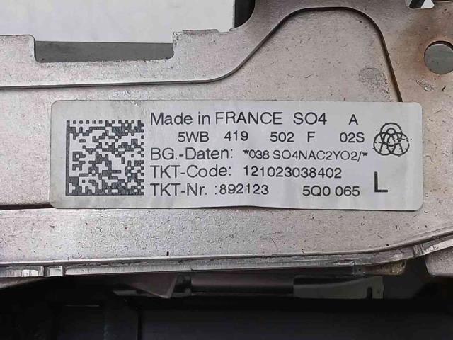 5WB419502F VAG Columna de dirección  disponible Vigo
