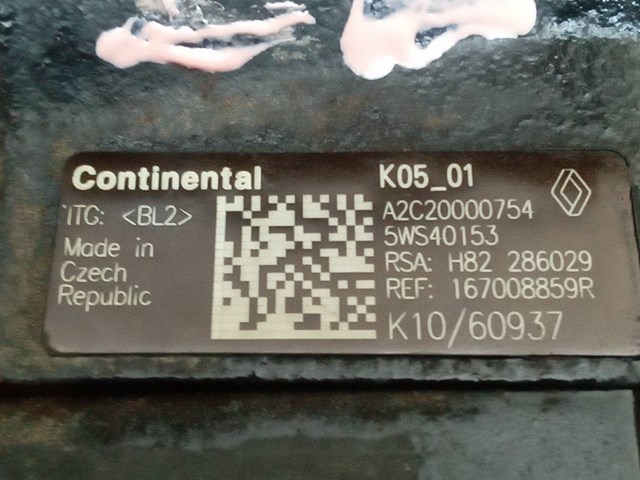 Bomba inyeccion para renault megane ii berlina 5p confort authentique k9kf728 5WS40153