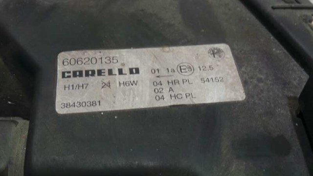 60620135 FIAT Faro izquierdo  en stock Huelva