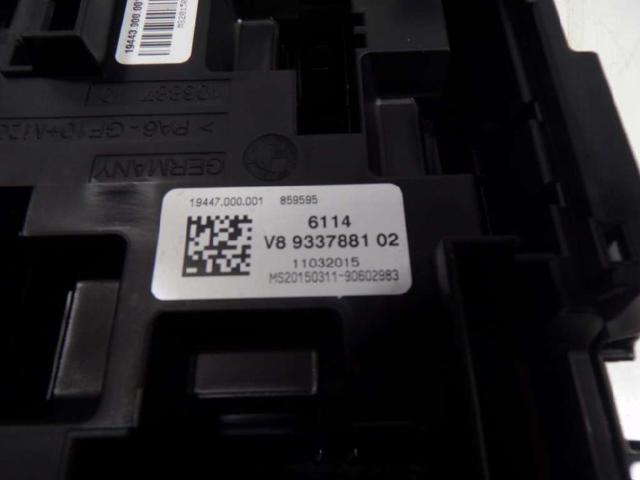BMW 61149259466 Caja de fusibles trasera interior  en stock Salamanca