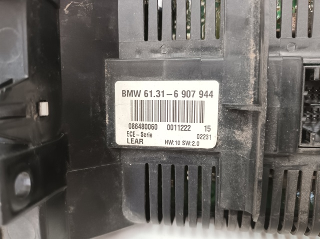 61316907944 BMW Interruptor de luces en el tablero  en stock Gandía