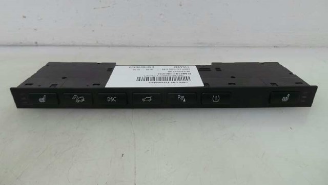 Bloque de botones de la consola central 61316946433 BMW