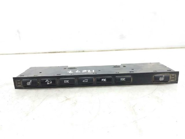 Bloque de botones de la consola central 61318373740 BMW