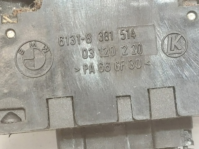 61318381514 Botón de encendido del motor del elevalunas delantero derecho  disponible Málaga