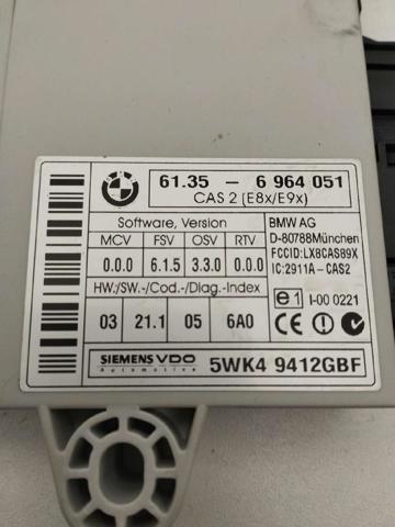 61356964051 BMW Módulo de control del inmovilizador comprar Alcalá