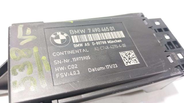 BMW 61357490465 Módulo de control de la unidad electrónica del asiento delantero comprar Tarragona