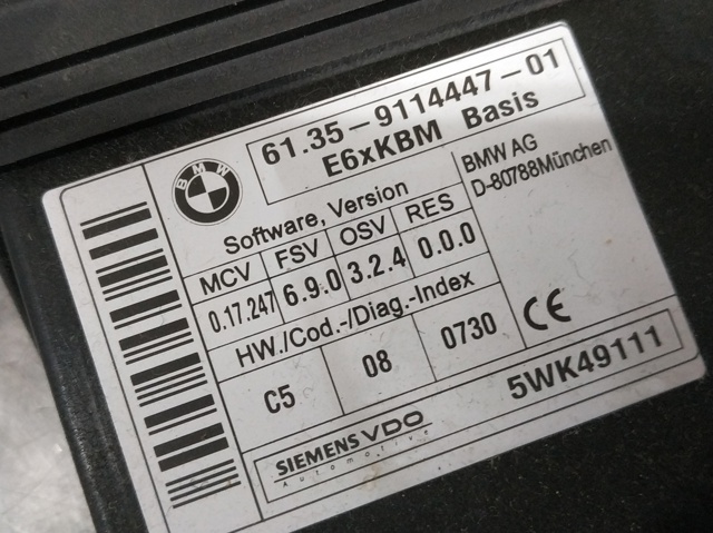 61359114447 BMW
