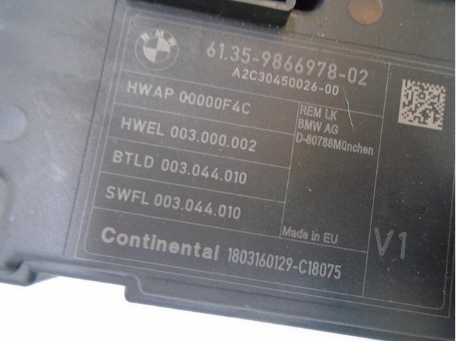 Modulo electronico para bmw 1 116 i b38b15a 61359499001