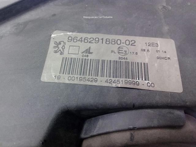 6204Z2 PEUGEOT Faro izquierdo  en stock Córdoba