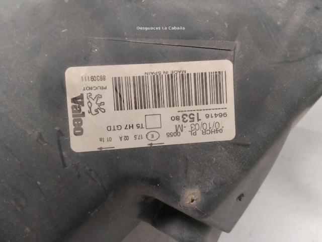 PEUGEOT 6204Z2 Faro izquierdo  disponible Valladolid