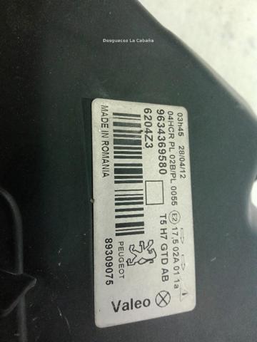 PEUGEOT 6204Z3 Faro izquierdo  comprar en Albacete